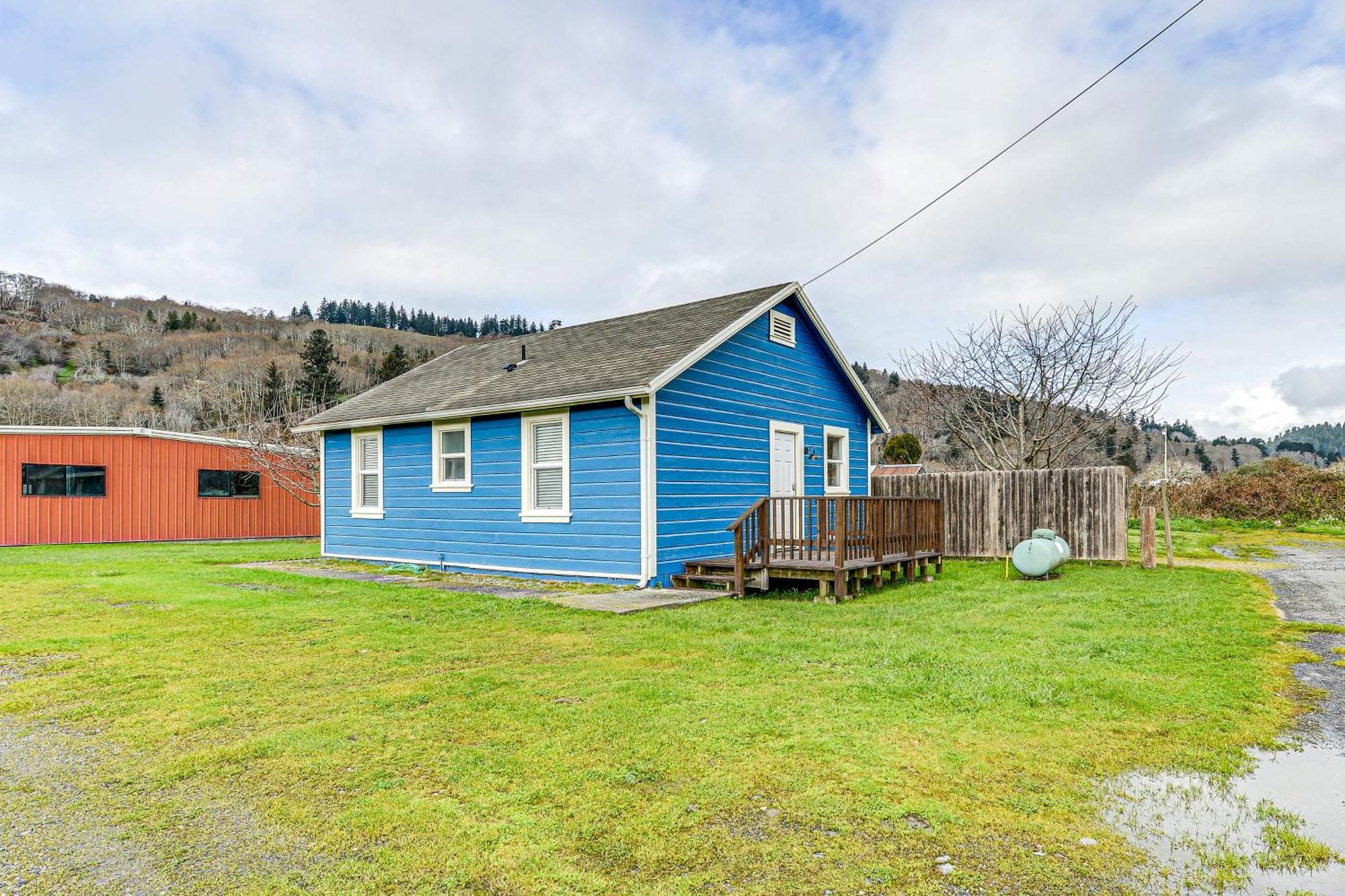 Cozy Norcal Cottage 2 Mi To Redwoods And Beaches! Orick Luaran gambar